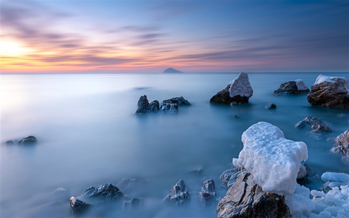 Invierno, Costa, Glaciar, 2019, HD, Naturaleza, Foto Vistas:11029