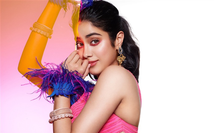 Janhvi Kapoor, actrice de Bollywood, 2019, HD, affiche Vues:6856