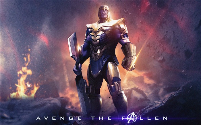 Thanos, Avengers Endgame, 2019, Film, HD, Poster Vistas:13510