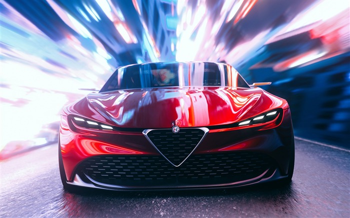 Alfa, Romeo, Zagato, Supercar, 2020, Alta calidad, Escritorio Vistas:8664