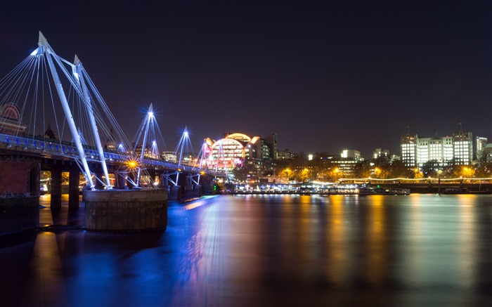 Night City Bridge River 2019 Cities HD Photo Views:8634 Date:2020/1/11 7:15:25