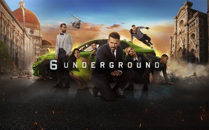 6 Underground, 2020, Películas, HD, Cartel Vistas:8841