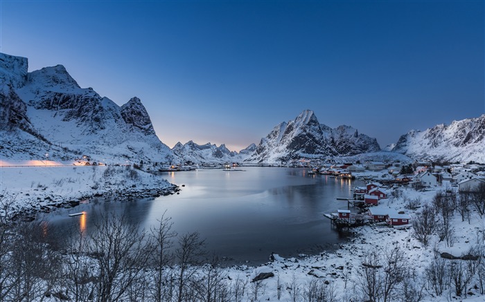 Ilhas Lofoten, Noruega, 2020, Natureza, Cenário, Foto Visualizações:12418