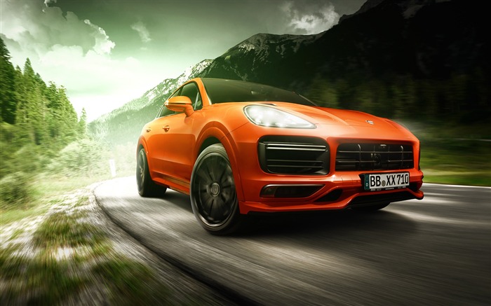 Porsche, Cayenne, Coupe Techart, 2020, Luxe, Voiture, Affiche Vues:7159