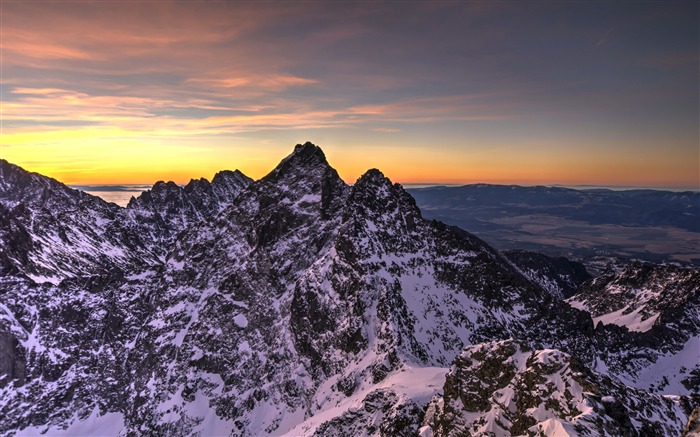 Invierno, Montañas, Rocas, Nieve, 2020, Naturaleza, Paisaje, Foto Vistas:7409