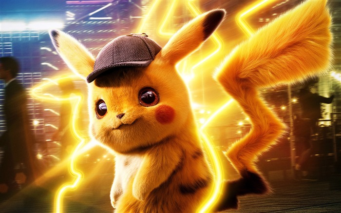 Detetive Pikachu, Filme, 2020, Alta qualidade, Área de trabalho Visualizações:9965