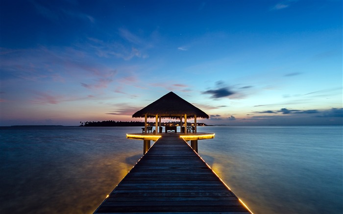 Maldives, Sunset, Landscape, 2020, High Quality, Desktop Vues:9536