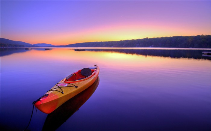 Été, Lever de soleil, Kayak, Lac, 2020, Nature, Paysage, Photo Vues:13621