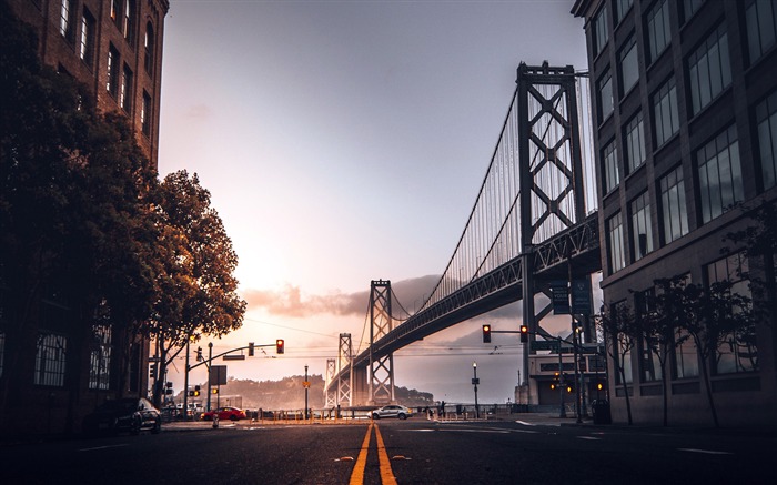 Cidade, Estrada, Marcação, Ponte, 2020, HD, Fotografia Visualizações:14715