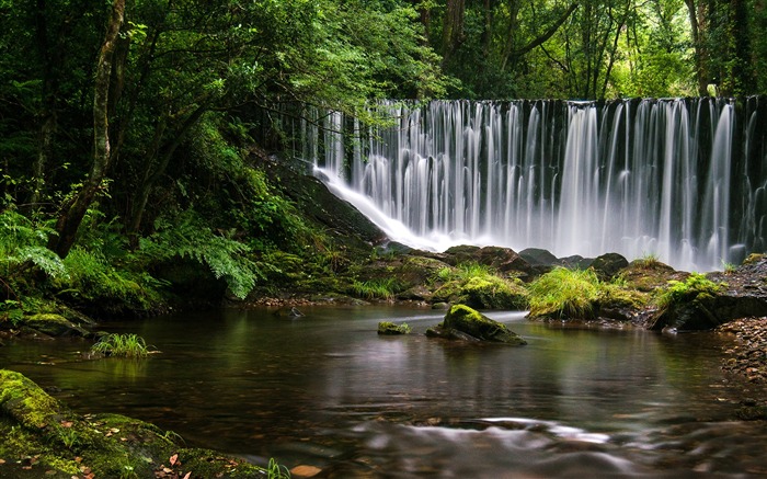 Galicia jungle waterfall 2020 Scenery HD Photography Views:11333 Date:2020/5/7 6:40:00