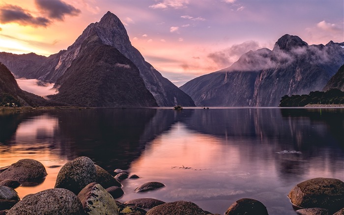 Milford Sound New Zealand 2020 Scenery HD Photography Views:10842 Date:2020/5/7 6:42:39