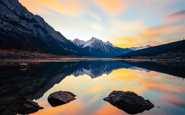 山、湖、石、2020、自然の風景、写真 ブラウズ:12466