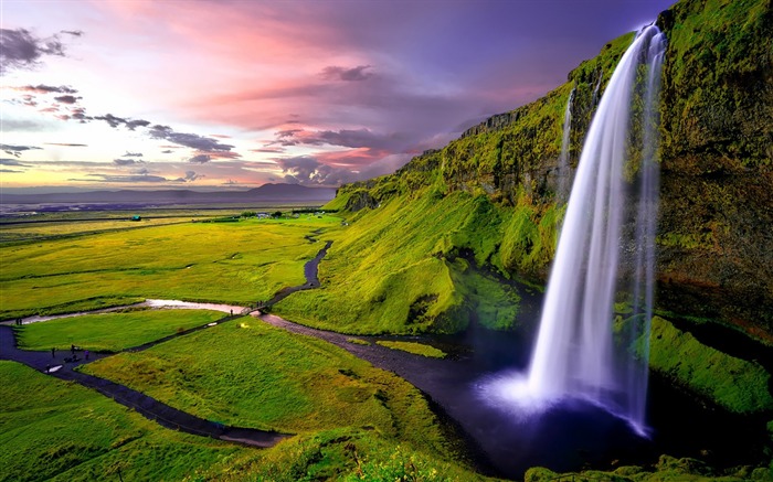 Islandia, Cascada, Río, 2020, Naturaleza, Paisaje, Foto Vistas:15858