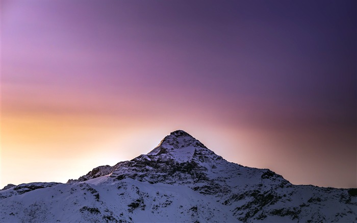 山峰，雪，2020年，景观，HDR摄影 浏览:7312