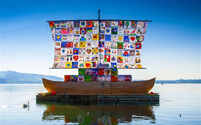 The Ship of Tolerance, Suíça, 2020, Bing, HD Desktop Visualizações:5768