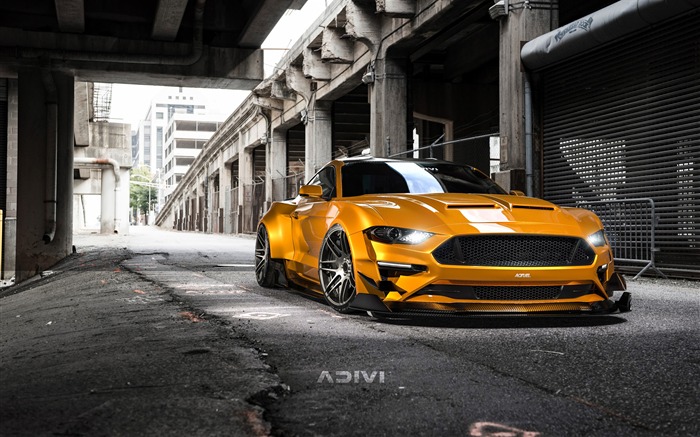 Ford Mustang personalizado, 2020, Supercar, Foto 4K Vistas:8608