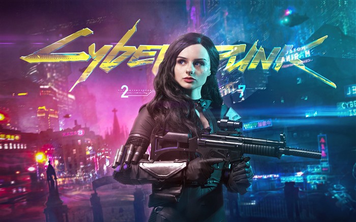 Cyberpunk 2077, x Witcher, 2021, Game Cosplay, HD, Affiche Vues:8115