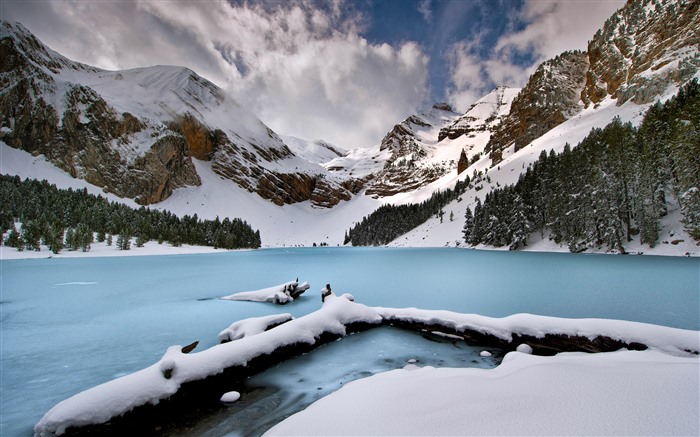 Pyrénées, lac, Espagne, 2021, Bing, 4K, Bureau Vues:8574