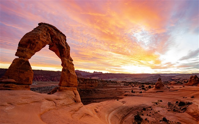 Arched Rock, Moab, 2021, Usa, Utah, 5K, Photo Visualizações:7301