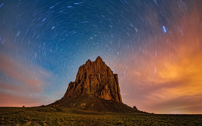 Beautiful Star Trails 2021 New Mexico 5K Photo Views:7970 Date:2021/9/10 17:47:06