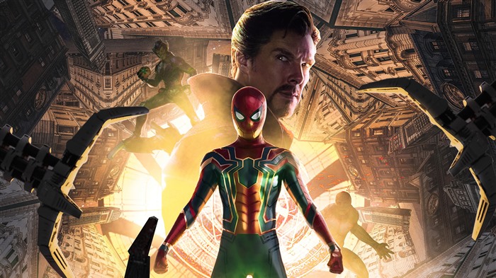 Spider Man No Way Home, 2021, Películas, 5K, HD, Póster Vistas:5649