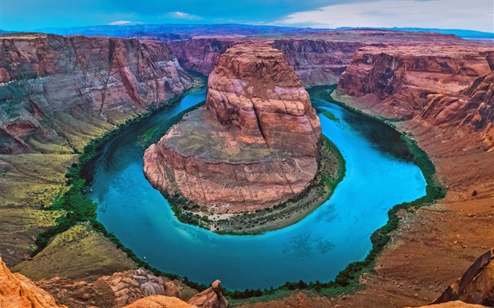 Horseshoe Bend, Arizona, Estados Unidos, 2022, Bing, 5k, foto Vistas:7395