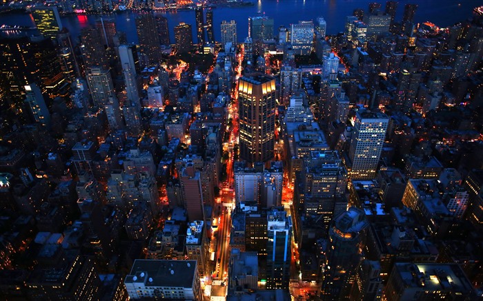 Bustling city Skyscrapers New York Manhattan Night 5K Views:8590 Date:2022/8/20 10:00:33