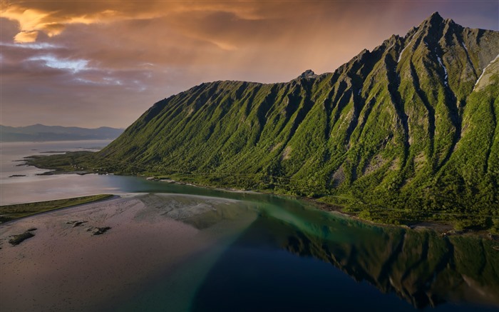 Noruega, Lofoten, Monta?as, Morfjord, 5k, Foto Vistas:5568