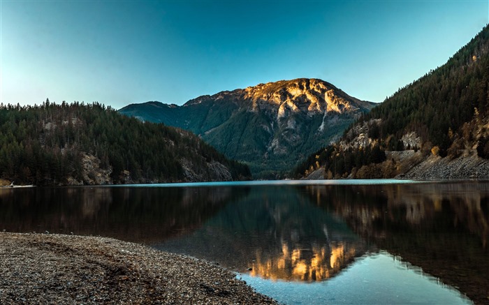 Lago, North Cascades Forest, Washington, EUA, 5K Visualizações:4985