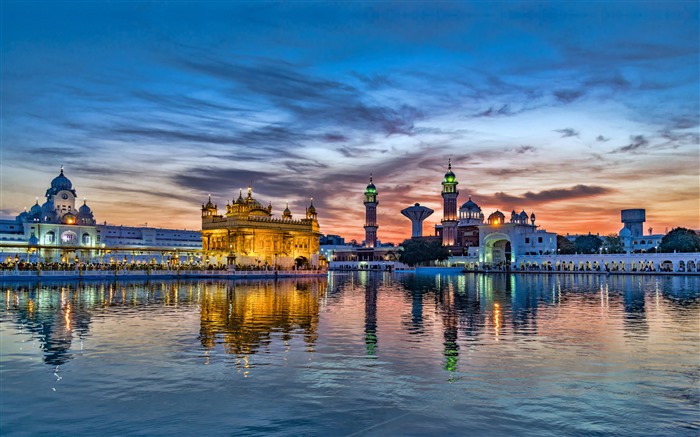 Golden Temple, Amritsar, Punjab, índia, Bing, 5k Visualizações:5440