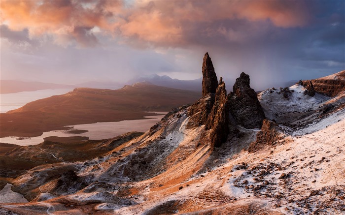 Le Storr, île de Skye, Écosse, 2022, Bing, 5K Vues:4598