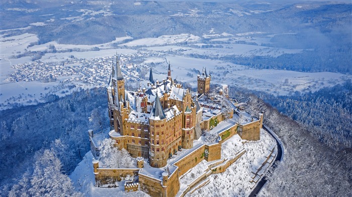 Hohenzollern Castle Winter Germany Bing 5K Views:6108 Date:2023/1/14 13:45:46