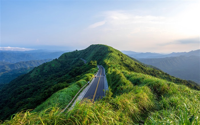 中国台湾、高山、高速道路、旅行、景色、5K ブラウズ:4407