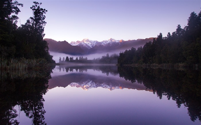 Snow MT Morning Lake Matheson New Zealand 5K Views:5866 Date:2023/3/10 8:54:25