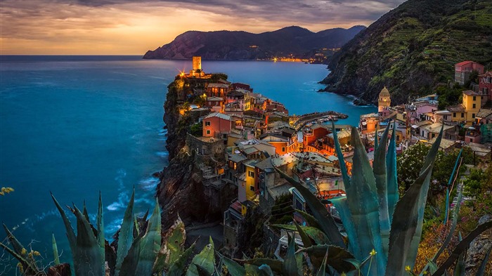 Vernazza,Cinque Terre,Costa,Itália,2023,Bing,4K Visualizações:4515