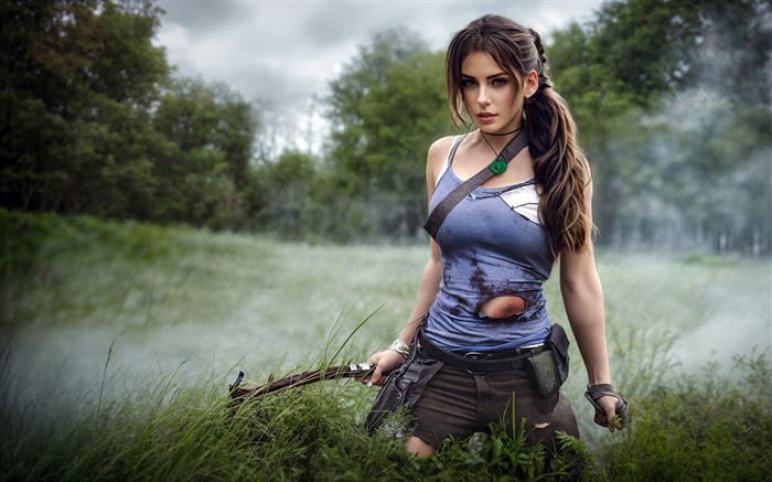 Lara Croft Tomb Raider Game AI Cosplay 5K Views:4710 Date:2023/9/3 4:54:41