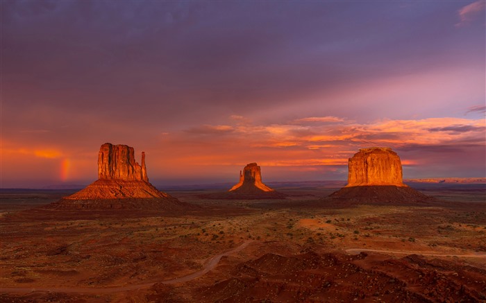 Summer, después de la tormenta, Monument Valley, AZ, EE. UU., 5K Vistas:3885