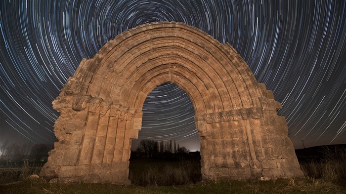 Arche de San Miguel Mazariegos, Burgos, Espagne, Bing, 4K Vues:2494