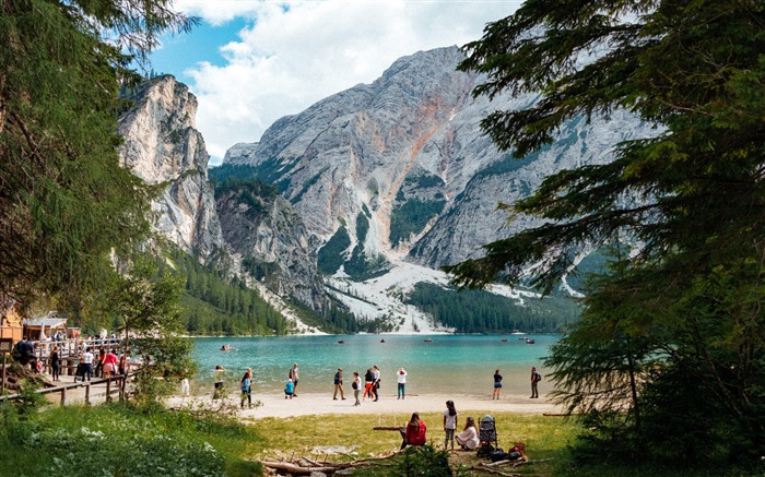 Dolomitas, Braies Lake, Trip, Braies, Itália, 5k Visualizações:4072