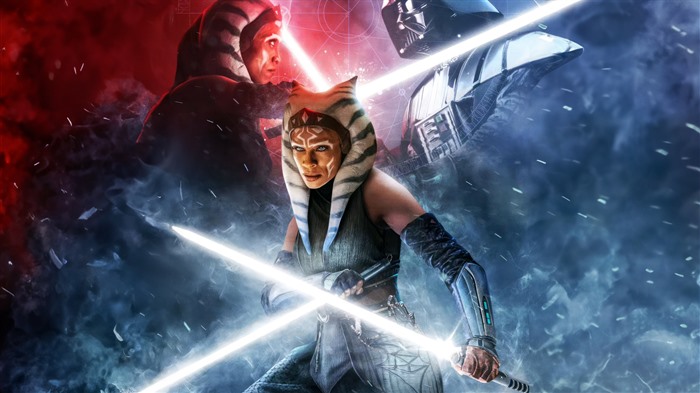 Ancien Jedi Knight, Ahsoka Tano, 5k, film, affiche Vues:3667