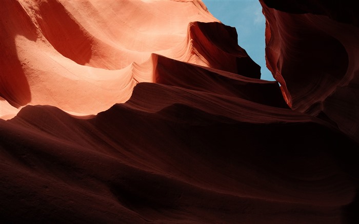 Red Rock, Sunlight, Antelope Canyon, Arizona, états-Unis, 5K Vues:3075