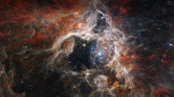 Tarantula Nebula, James Webb, Telescópio Espacial, Bing, 4K Visualizações:3571