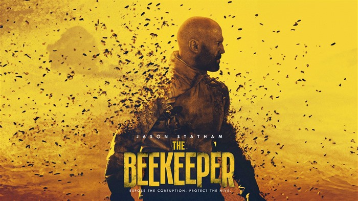 The Beekeeper, 2024, dernier, films, 5k, affiche Vues:3624