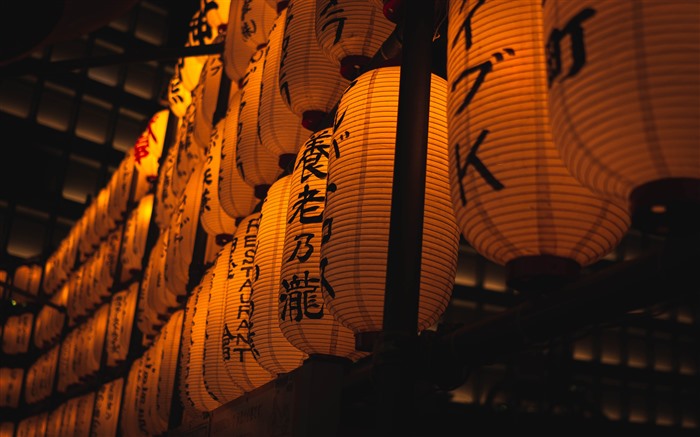 Tradición, linterna, vista en la calle, Tokio, Japón, 5k Vistas:3786