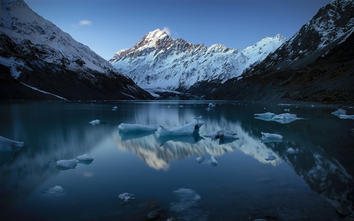 Parque Nacional Aoraki Mount Cook, Lake, Nueva Zelanda, 5K Vistas:3453