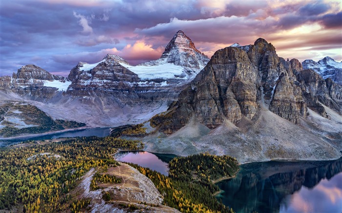 Mount Assiniboine, East Kootenay, Banff, Canadá, 5K Vistas:4300