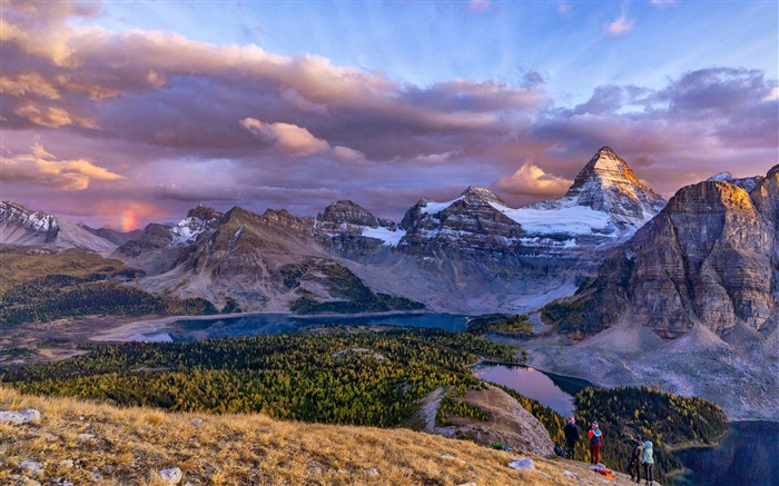 Otoño, Monte Assiniboine, East Kootenay, Canadá, 5K Vistas:4161