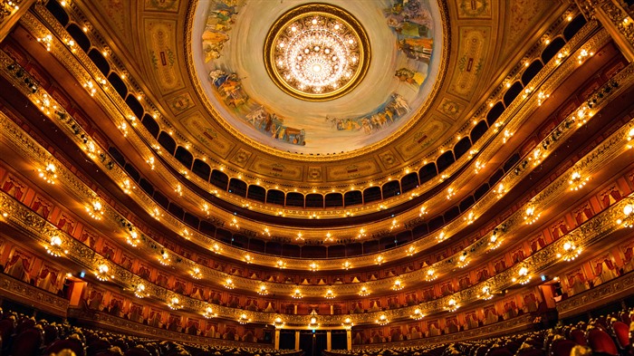 Argentina, Buenos, Aires Colon Theatre, Bing, 4K Vistas:2303