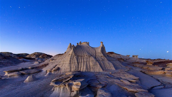 Na Zin Wilderness, Dawn, Nuevo México, EE. UU., Bing, 4K Vistas:2776