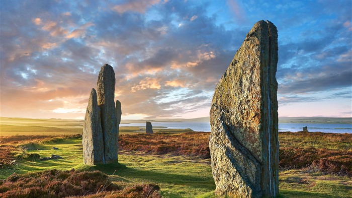 El anillo de Brodgar, Orkney, Escocia, Bing, 4K Vistas:2638